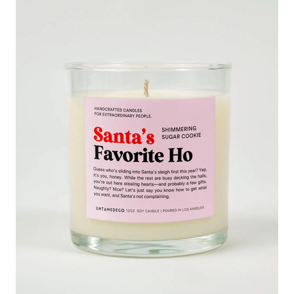 SHIMMERING SUGAR COOKIE Santa’s Favorite Ho Candle