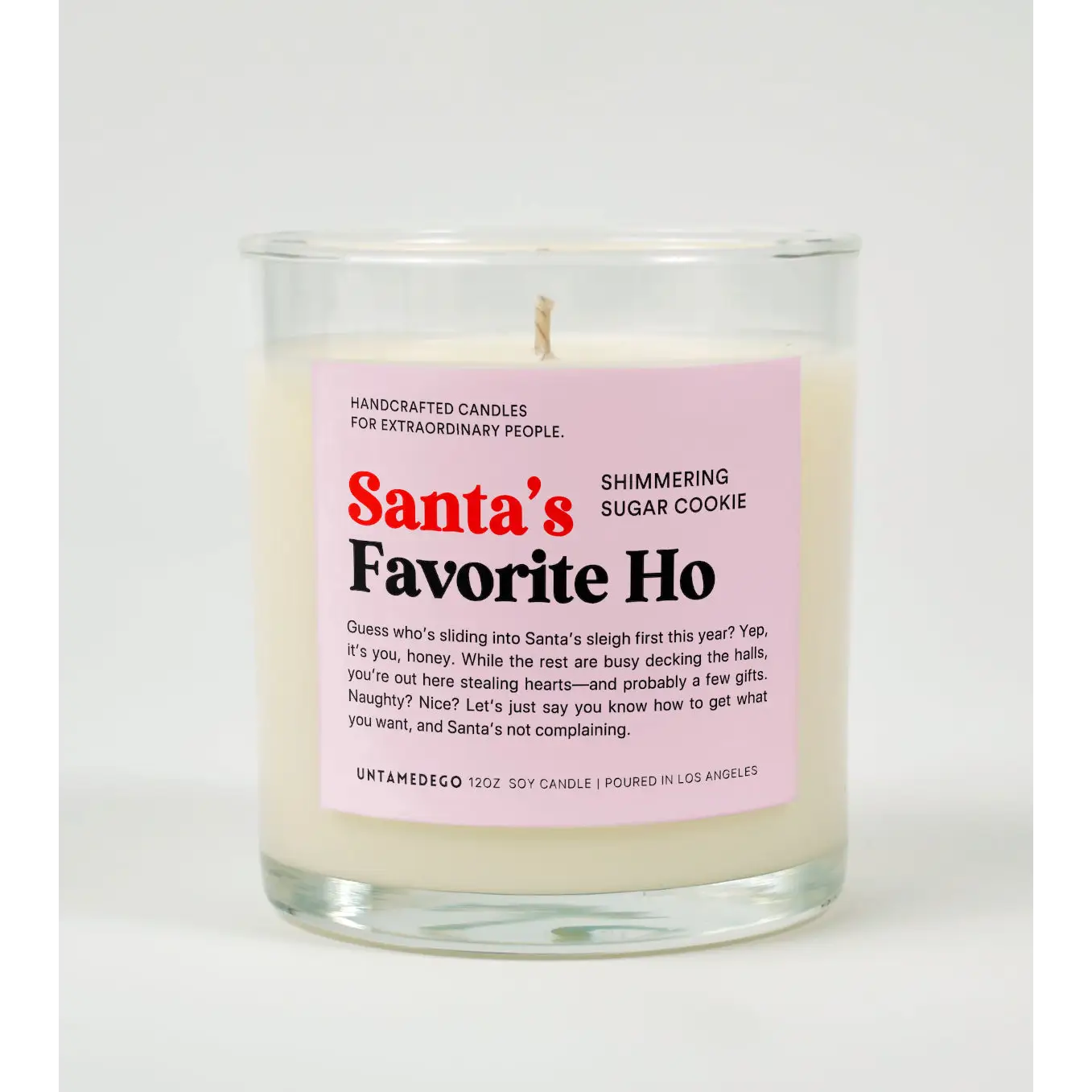 SHIMMERING SUGAR COOKIE Santa’s Favorite Ho Candle
