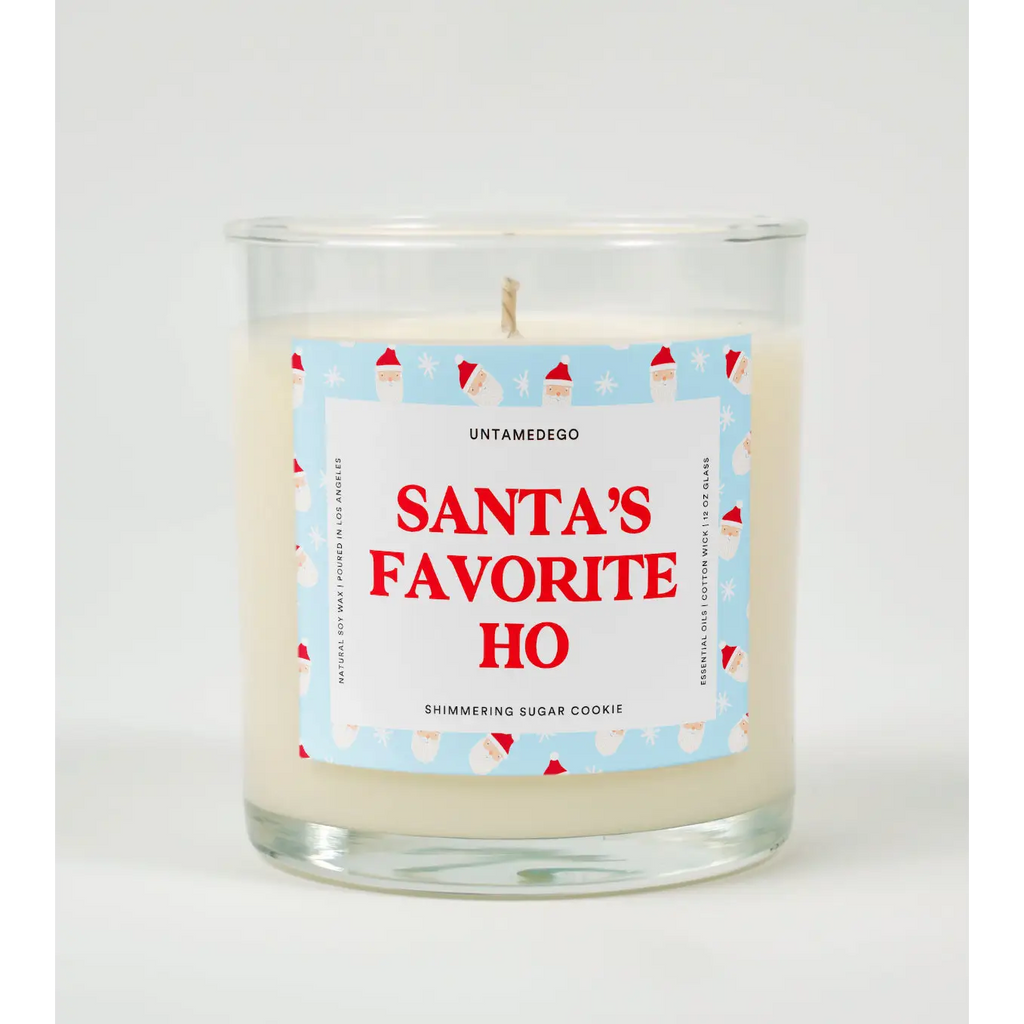 SHIMMERING SUGAR COOKIE Santa’s Favorite Ho Candle
