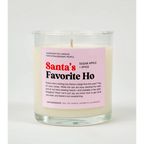 SUGAR + APPLE + SPICE Santa’s Favorite Ho Candle
