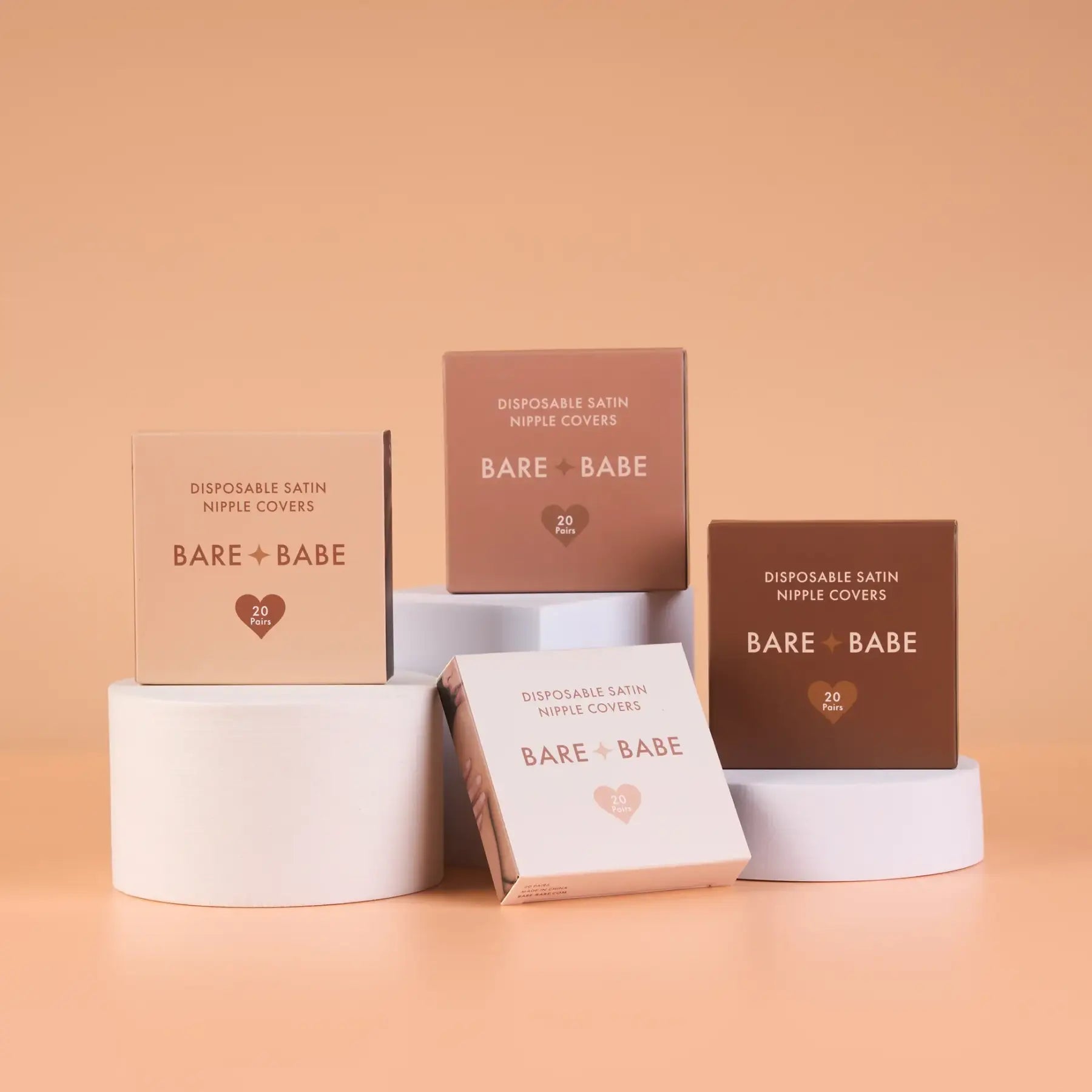 Satin Nipple Pasties - 40 Pack - Cover