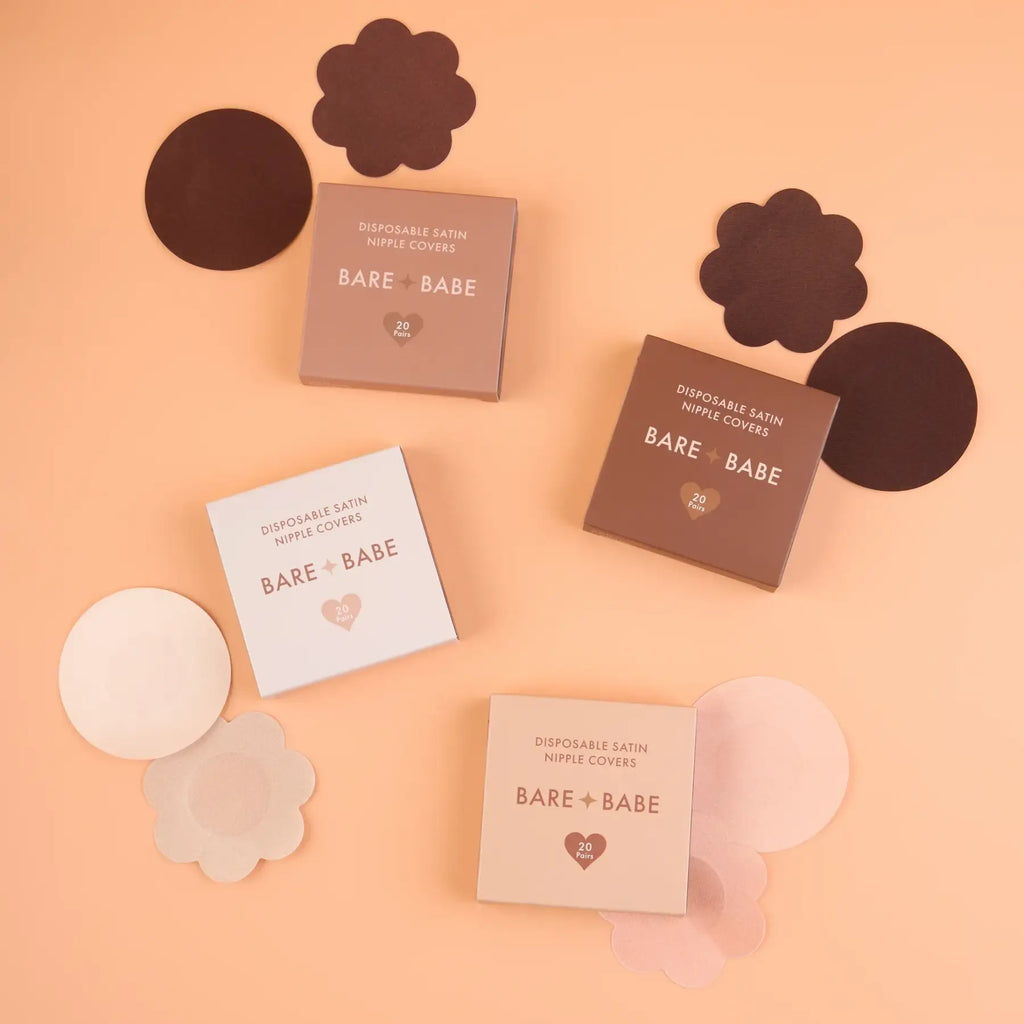 Satin Nipple Pasties - 40 Pack - Cover