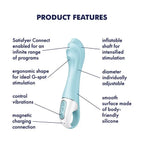Satisfyer Air Pump Vibrator 5+ Inflatable G - Spot Vibrator - Rolik®