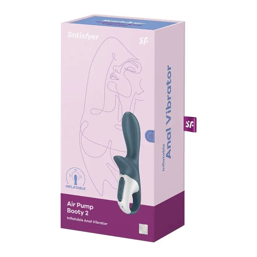 Satisfyer Air Pump Booty 2 Inflatable Anal Vibrator - Rolik®