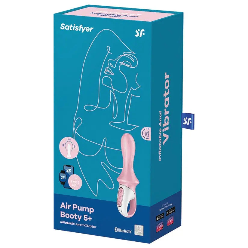 Satisfyer Air Pump Booty 5+ Inflatable Anal Vibrator - Rolik®