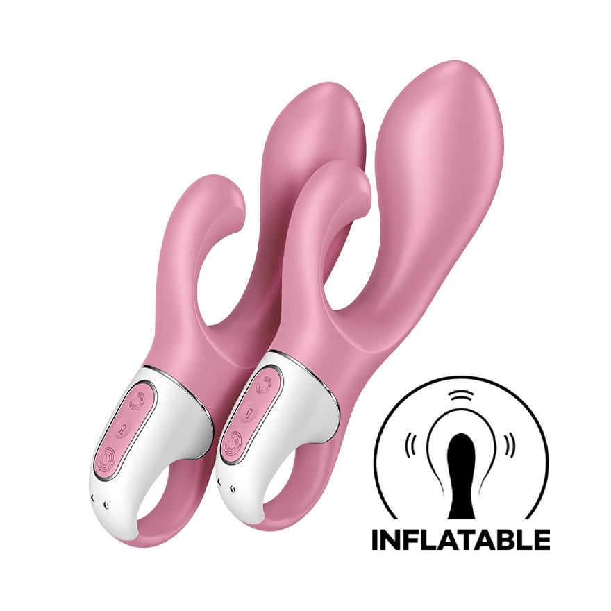 Satisfyer Air Pump Bunny 2 Inflatable Rabbit Vibrator - Rolik®