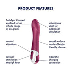 Satisfyer Big Heat Smart Vibrator - Rolik®