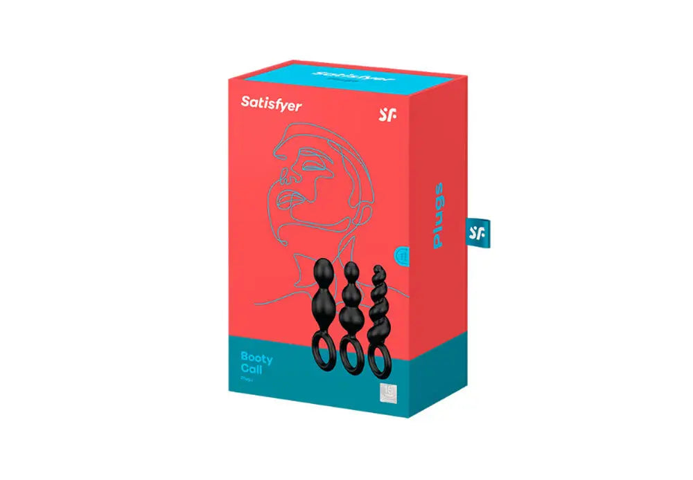 Satisfyer Booty Call 3-Piece Plug Set Black Rolik®