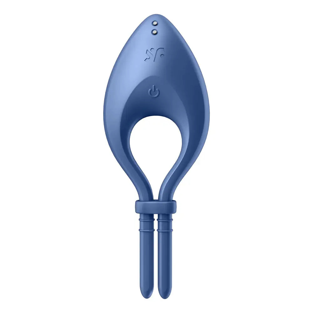 Satisfyer Bullseye Smart Vibrating C - Ring - Blue - C-Ring