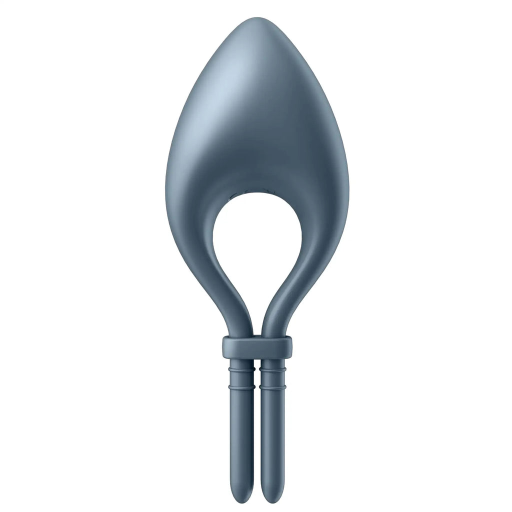 Satisfyer Bullseye Smart Vibrating C - Ring - Gray - C-Ring