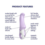 Satisfyer Charming Smile G-Spot Vibrator Lilac