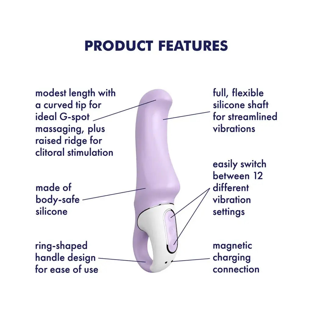 Satisfyer Charming Smile G-Spot Vibrator Lilac