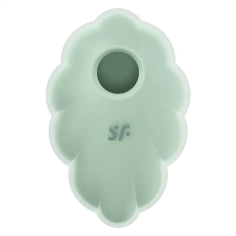 Satisfyer Cloud Dancer Touch-Free Double Air Pulse Vibrator Mint - Rolik®