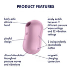 Satisfyer Cotton Candy Air Pulse Stimulator & Vibrator