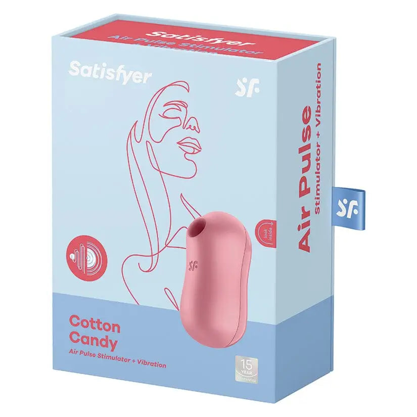 Satisfyer Cotton Candy Air Pulse Stimulator & Vibrator - Rolik®