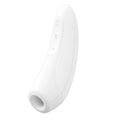 Satisfyer Curvy 1 + Air Pulse Stimulator Smart Vibrator - White
