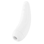 Satisfyer Curvy 2 + Air Stimulation Smart Vibrator - White