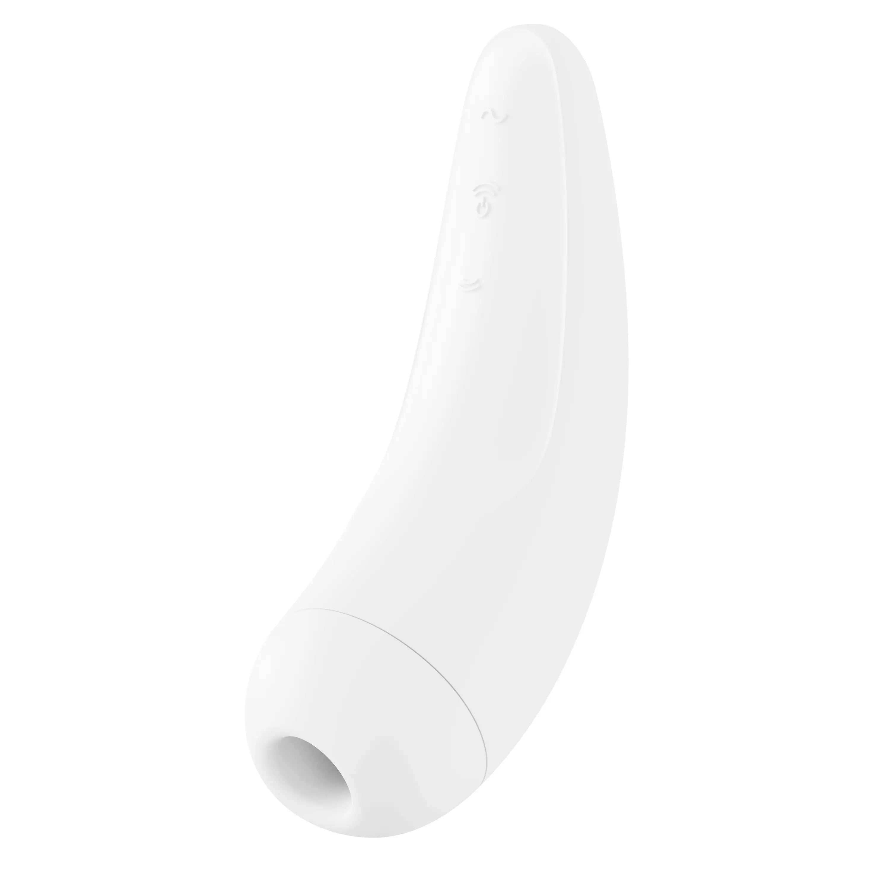 Satisfyer Curvy 2 + Air Stimulation Smart Vibrator - White