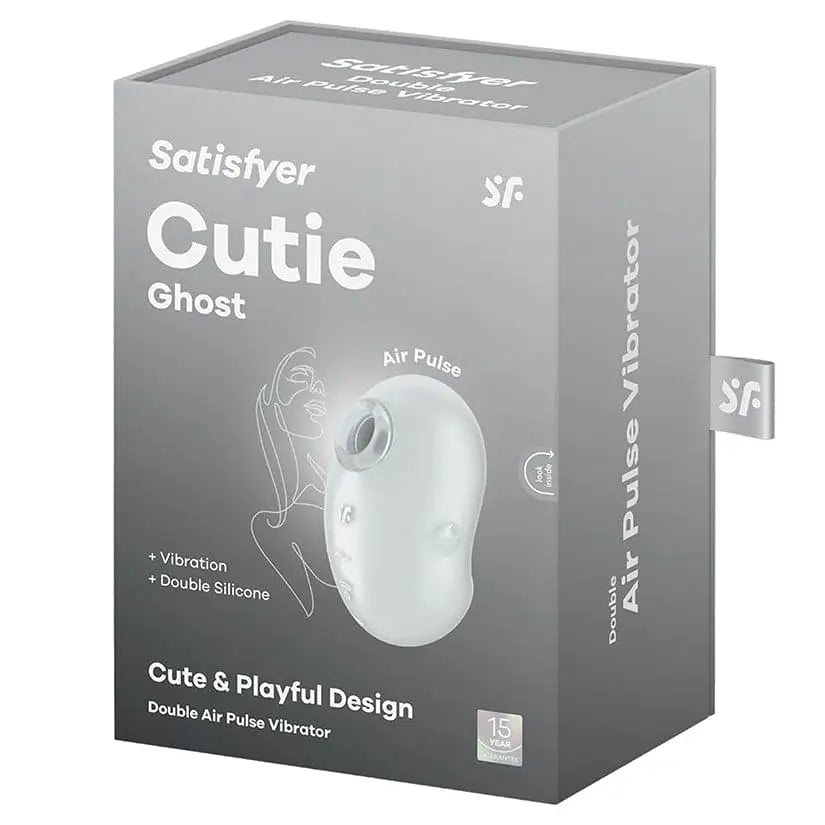 Satisfyer Cutie Ghost Dual Air Pulse Vibrator - Rolik®