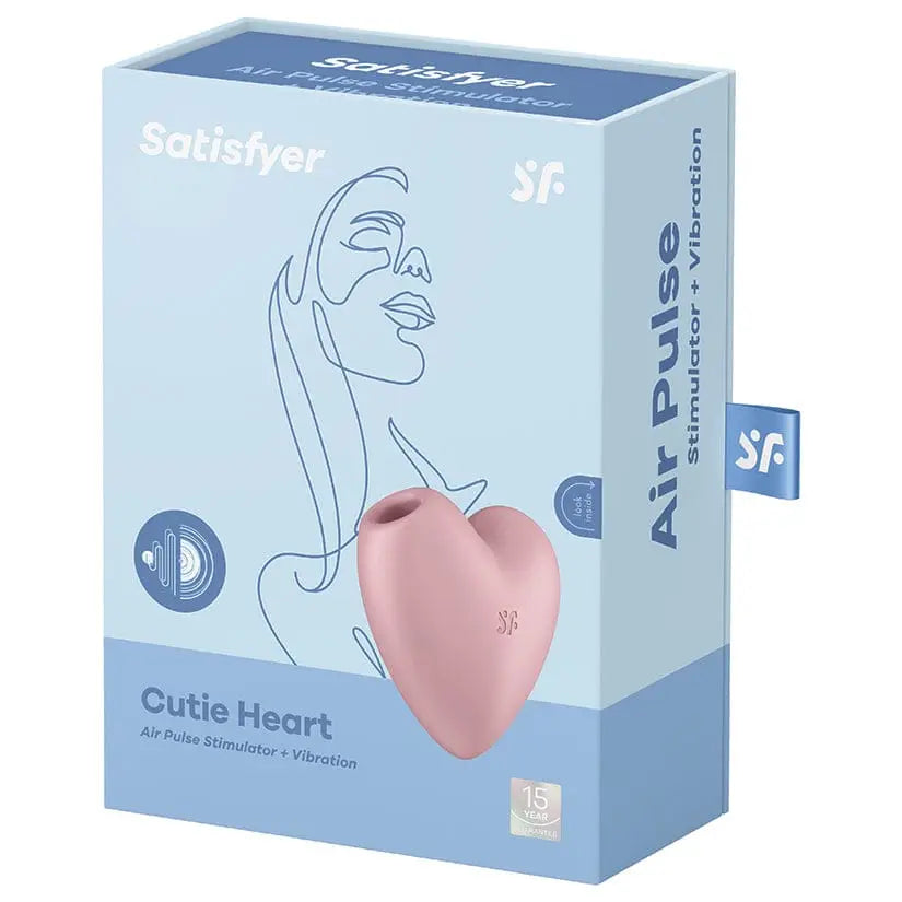 Satisfyer Cutie Heart Air Pulse Stimulator & Vibrator - Rolik®
