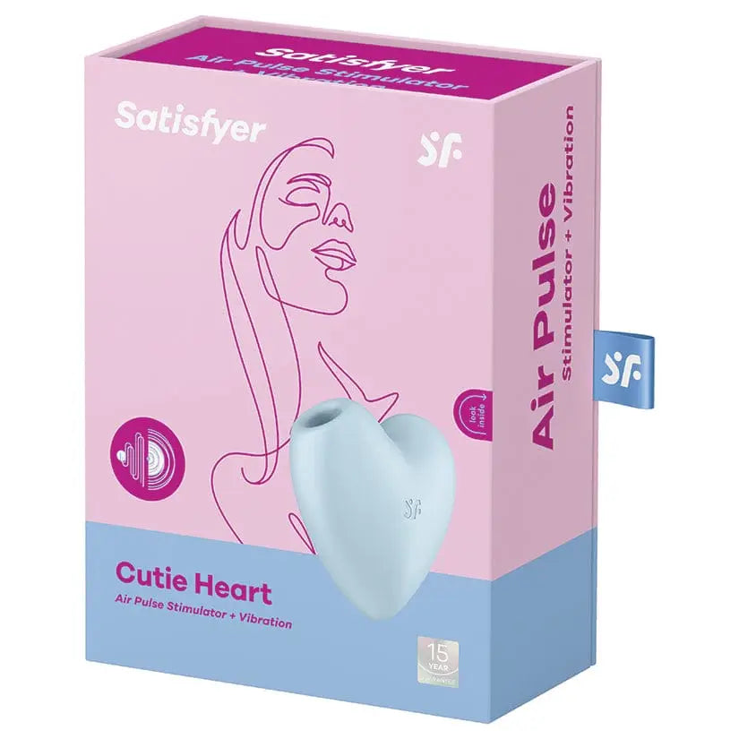 Satisfyer Cutie Heart Air Pulse Stimulator & Vibrator - Rolik®