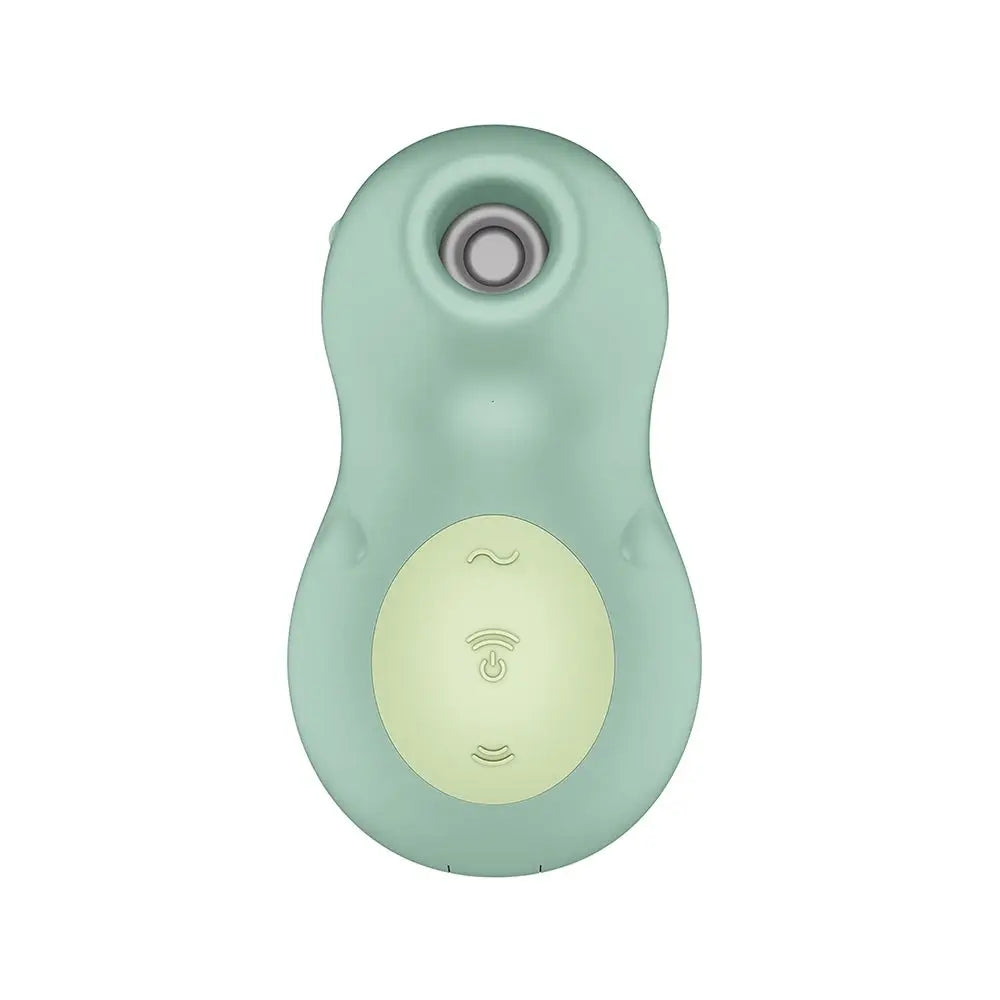 Satisfyer Din-OOOH Air Pulse & Vibration Clitoral Stimulator - Dinosaur Design Sage
