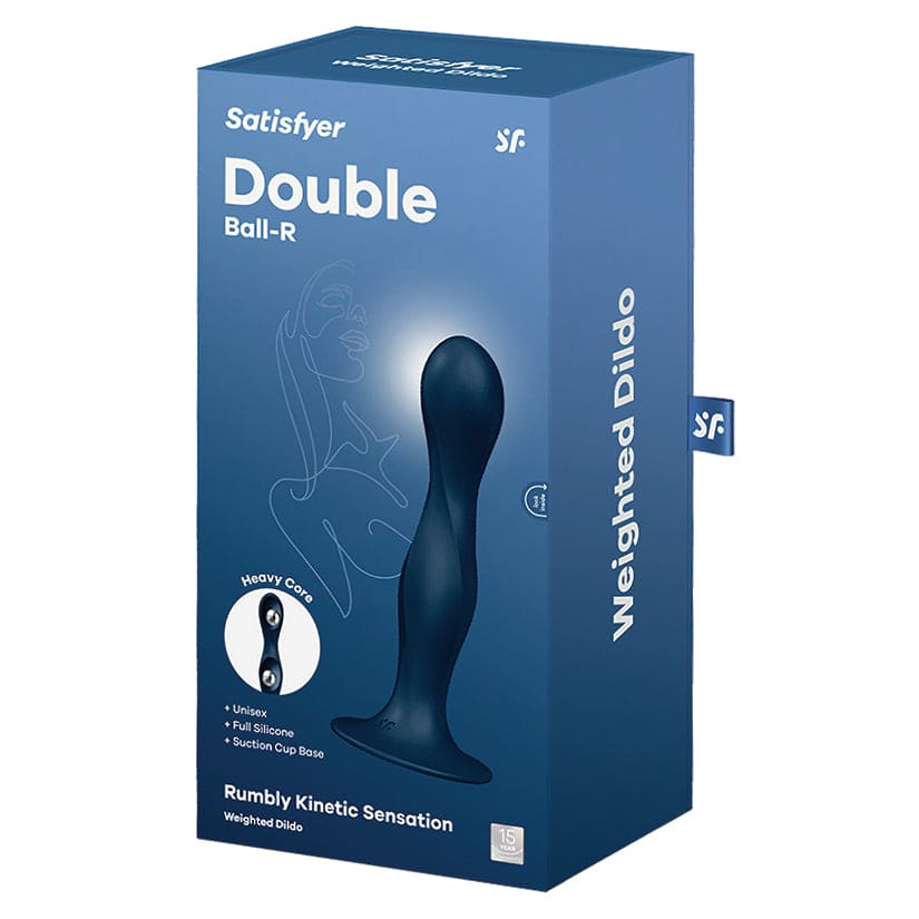 Satisfyer Double Ball - R Weighted Dildo - Rolik®