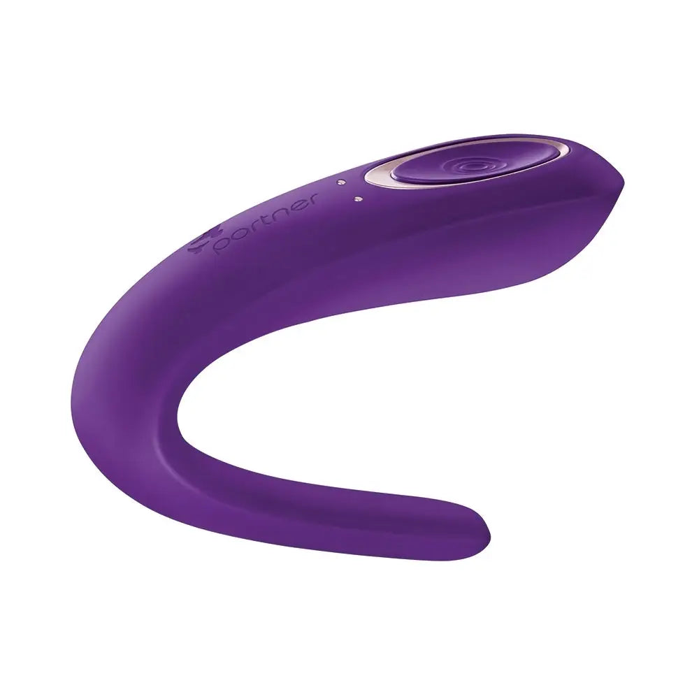Satisfyer Double Classic Partner Vibrator - Purple