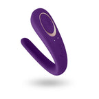 Satisfyer Double Classic Partner Vibrator - Purple