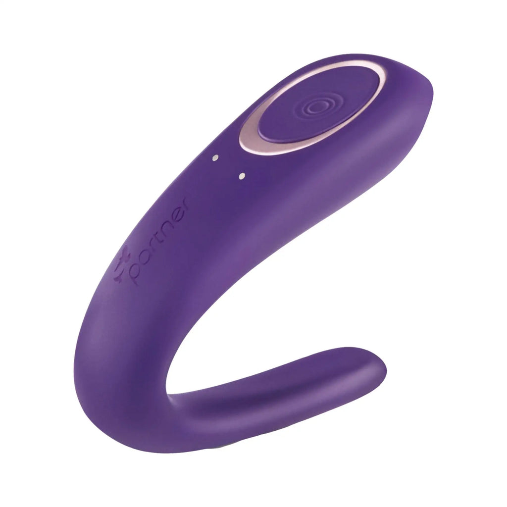 Satisfyer Double Classic Partner Vibrator - Purple