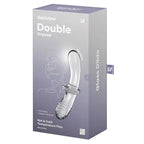 Satisfyer Double Crystal Glass Dildo - Rolik®