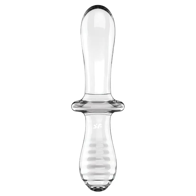 Satisfyer Double Crystal Glass Dildo - Rolik®