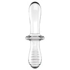 Satisfyer Double Crystal Glass Dildo - Rolik®