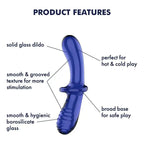 Satisfyer Double Crystal Glass Dildo - Rolik®