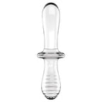 Satisfyer Double Crystal Glass Dildo - Rolik®