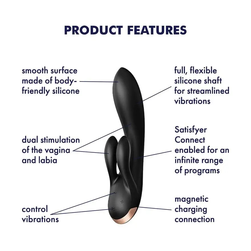Satisfyer Double Flex Smart Rabbit Vibrator - Rolik®