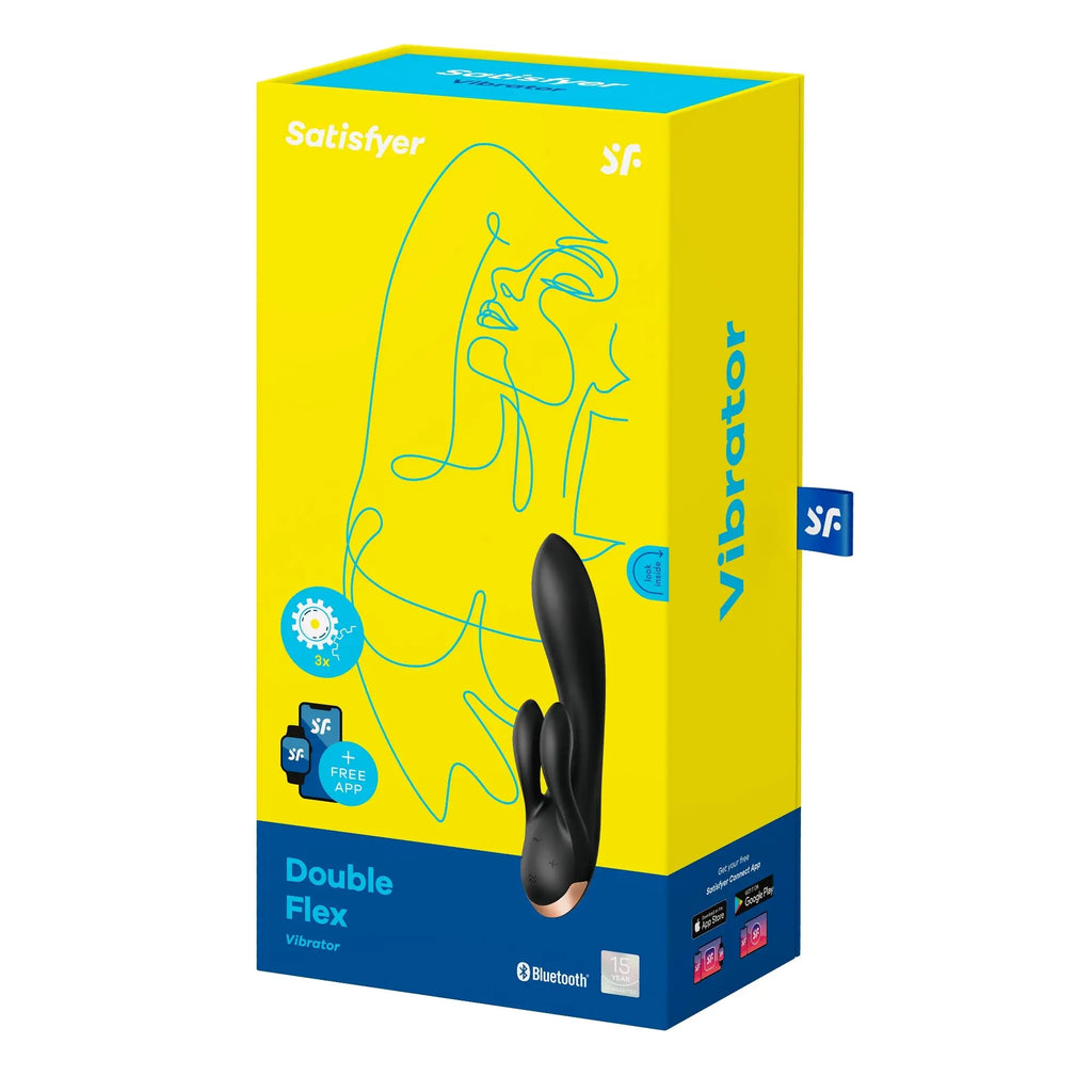 Satisfyer Double Flex Smart Rabbit Vibrator