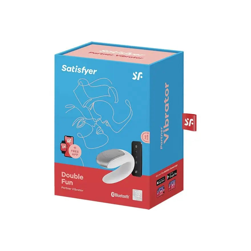 Satisfyer Double Fun Partner Remote Smart Vibrator - Rolik®