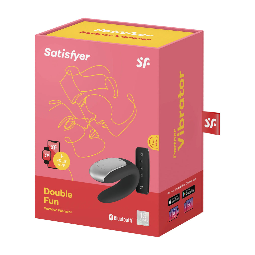 Satisfyer Double Fun Partner Remote Smart Vibrator