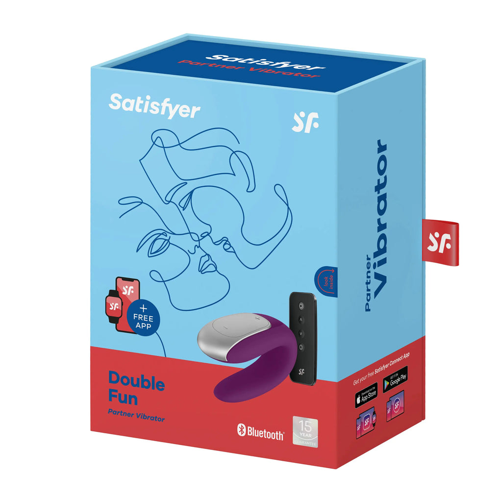 Satisfyer Double Fun Partner Remote Smart Vibrator