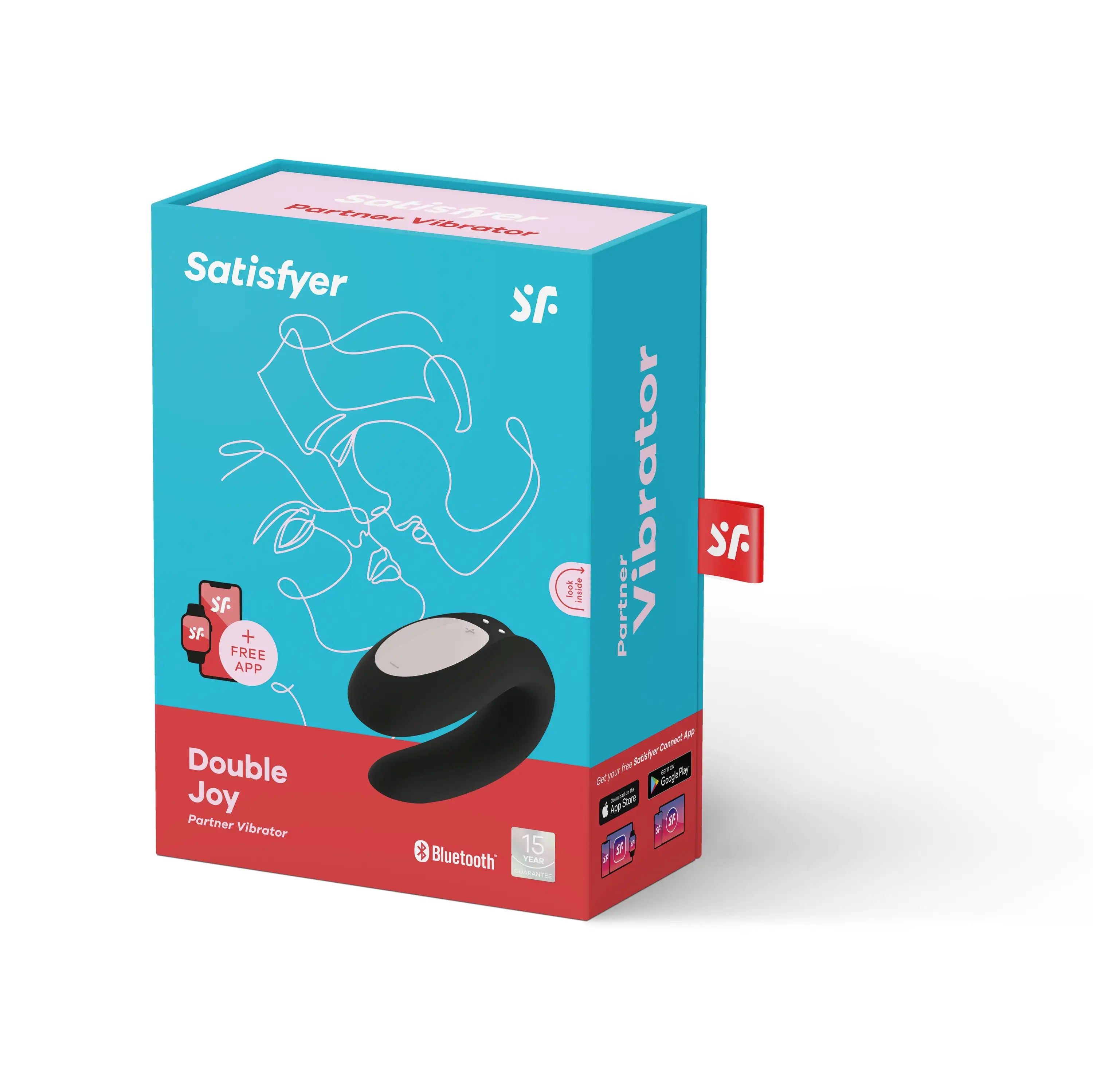 Satisfyer Double Joy Partner Smart Vibrator