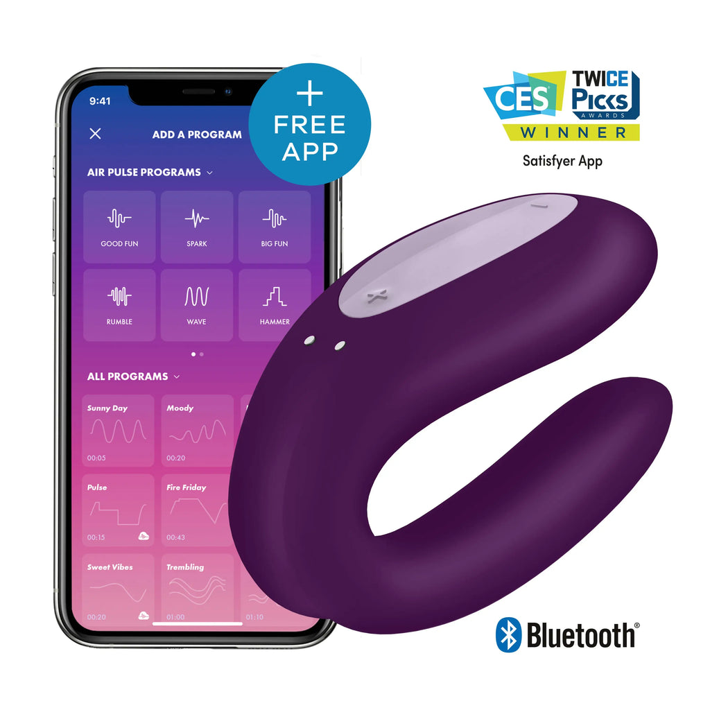 Satisfyer Double Joy Partner Smart Vibrator