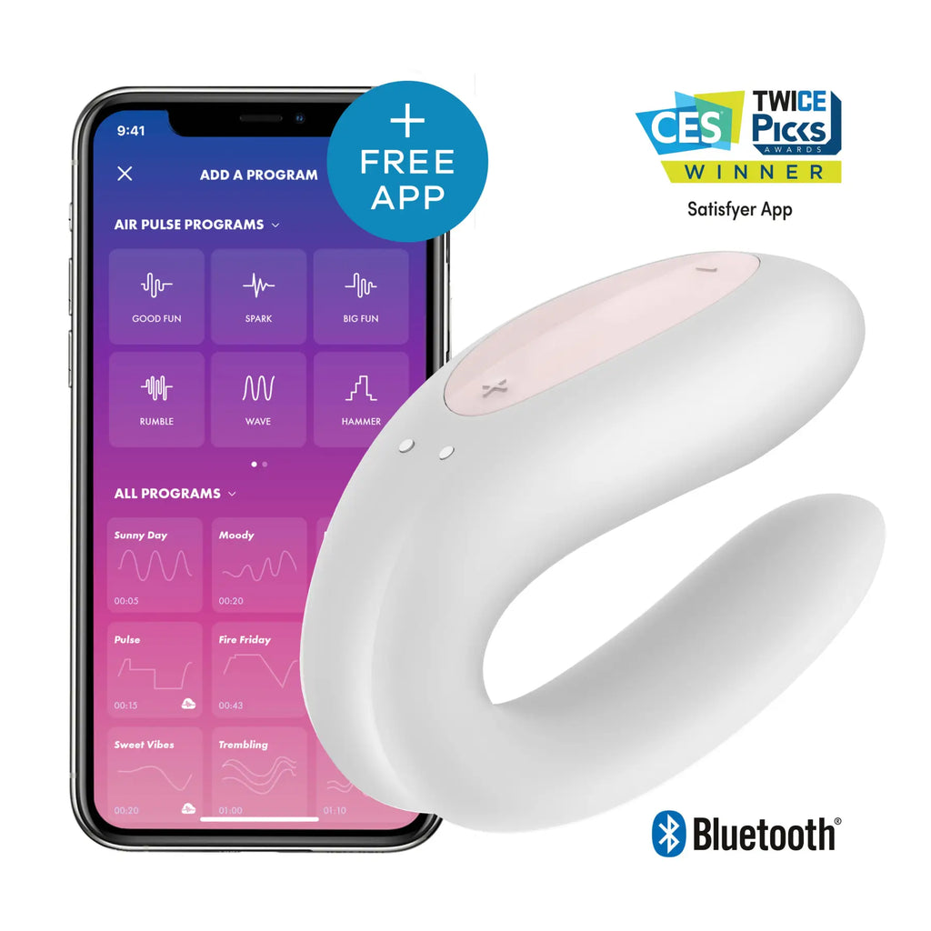 Satisfyer Double Joy Partner Smart Vibrator