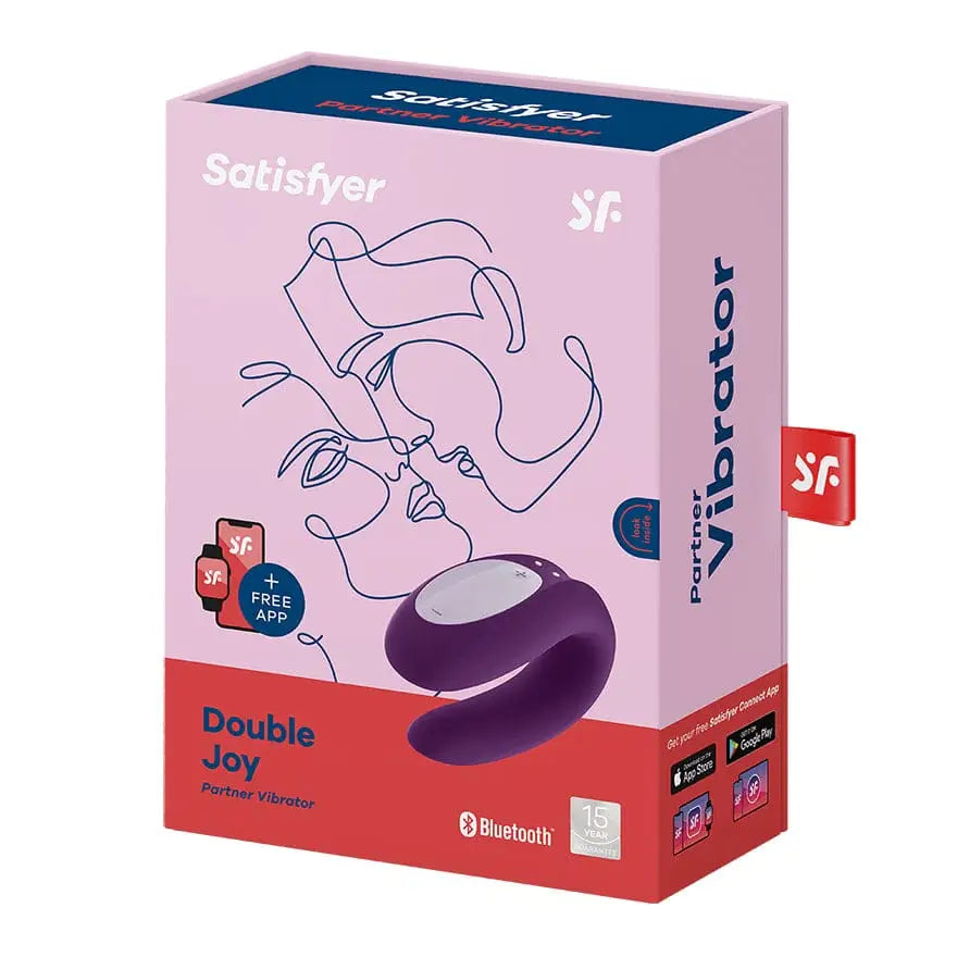 Satisfyer Double Joy Partner Smart Vibrator - Rolik®