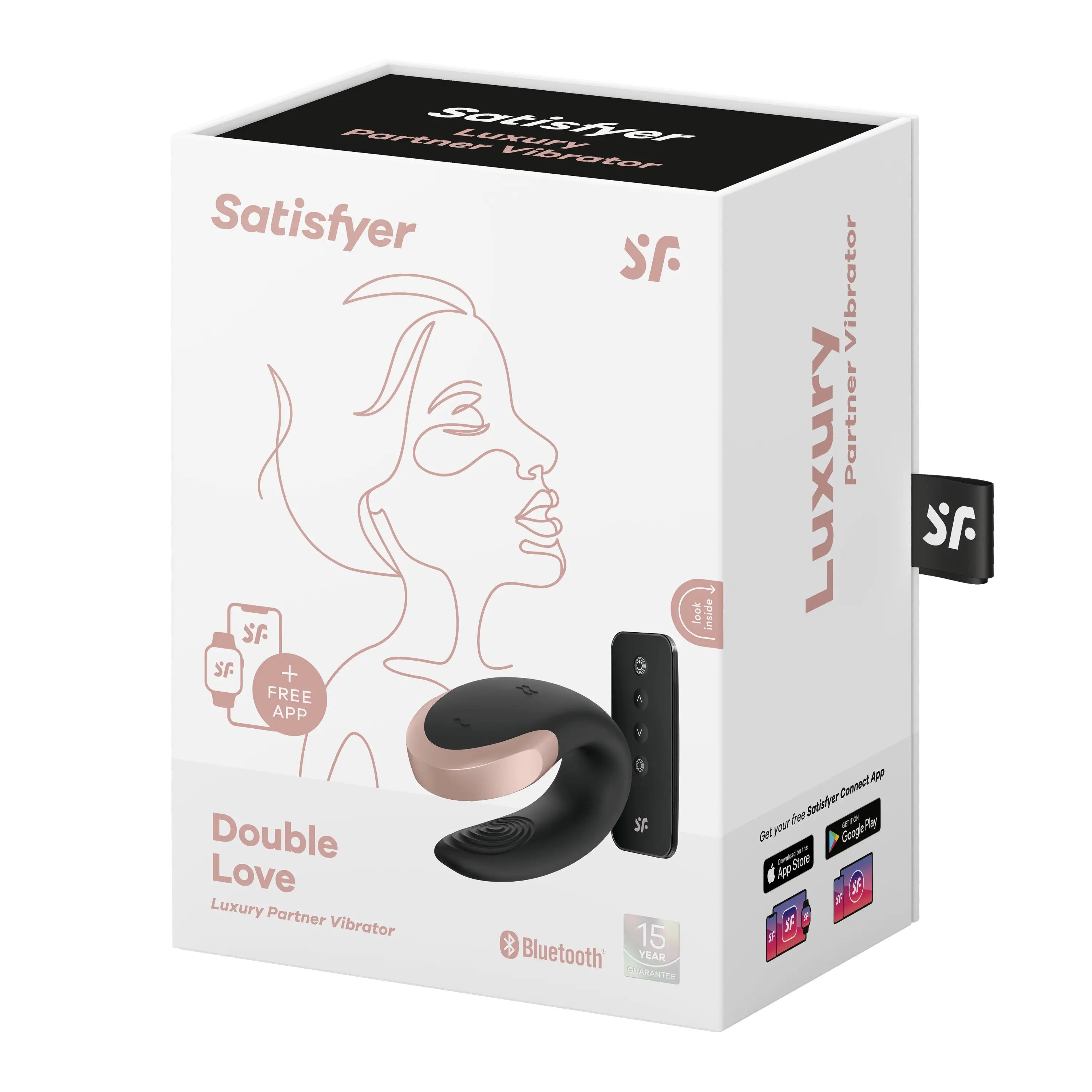 Satisfyer Double Love Luxury Partner Remote Smart Vibrator