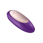 Satisfyer Double Plus Remote Partner Vibrator - Purple