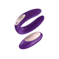Satisfyer Double Plus Remote Partner Vibrator - Purple
