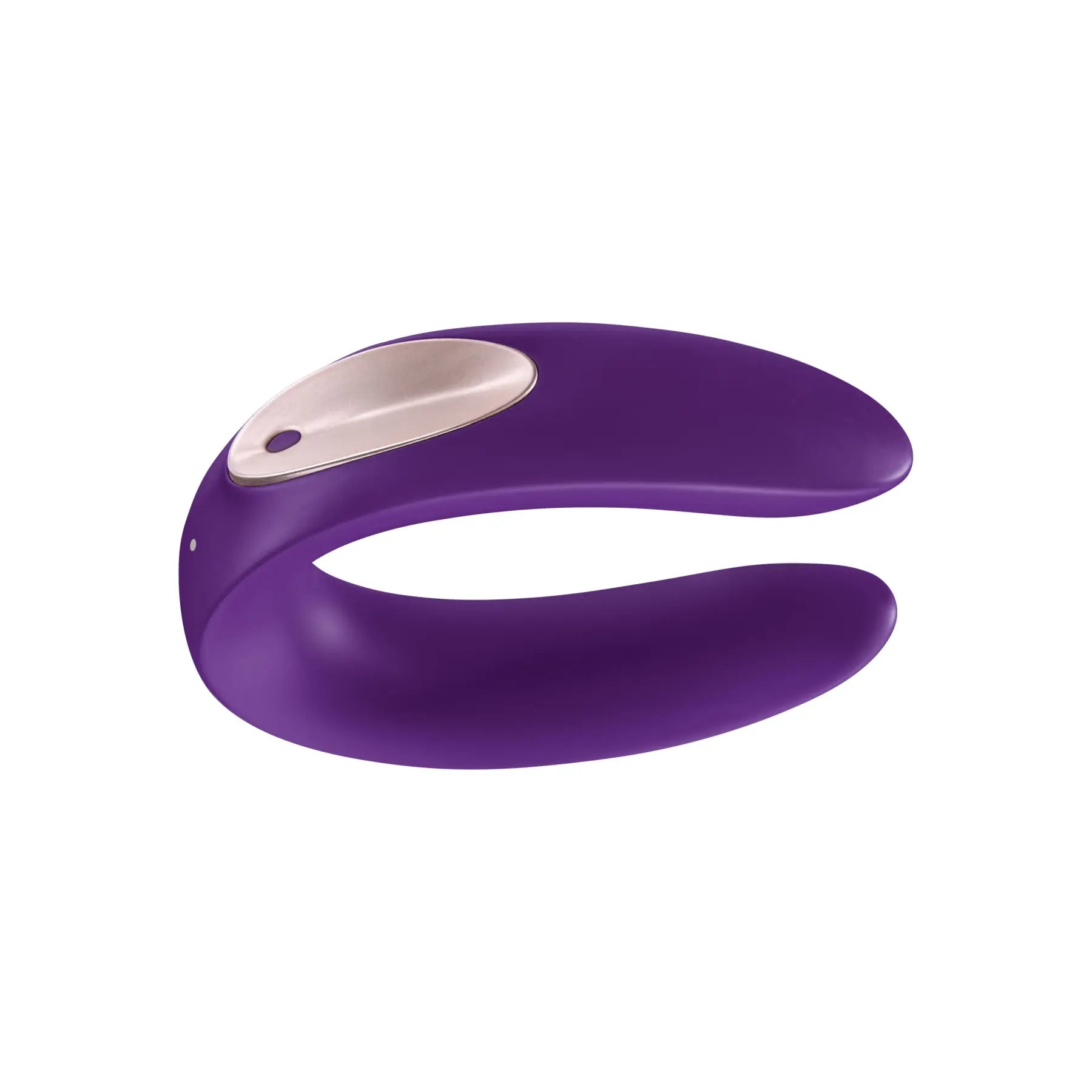 Satisfyer Double Plus Remote Partner Vibrator - Purple