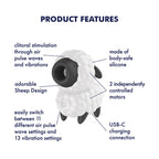 Satisfyer Dreamy Sheep Air Pulse & Vibration Toy