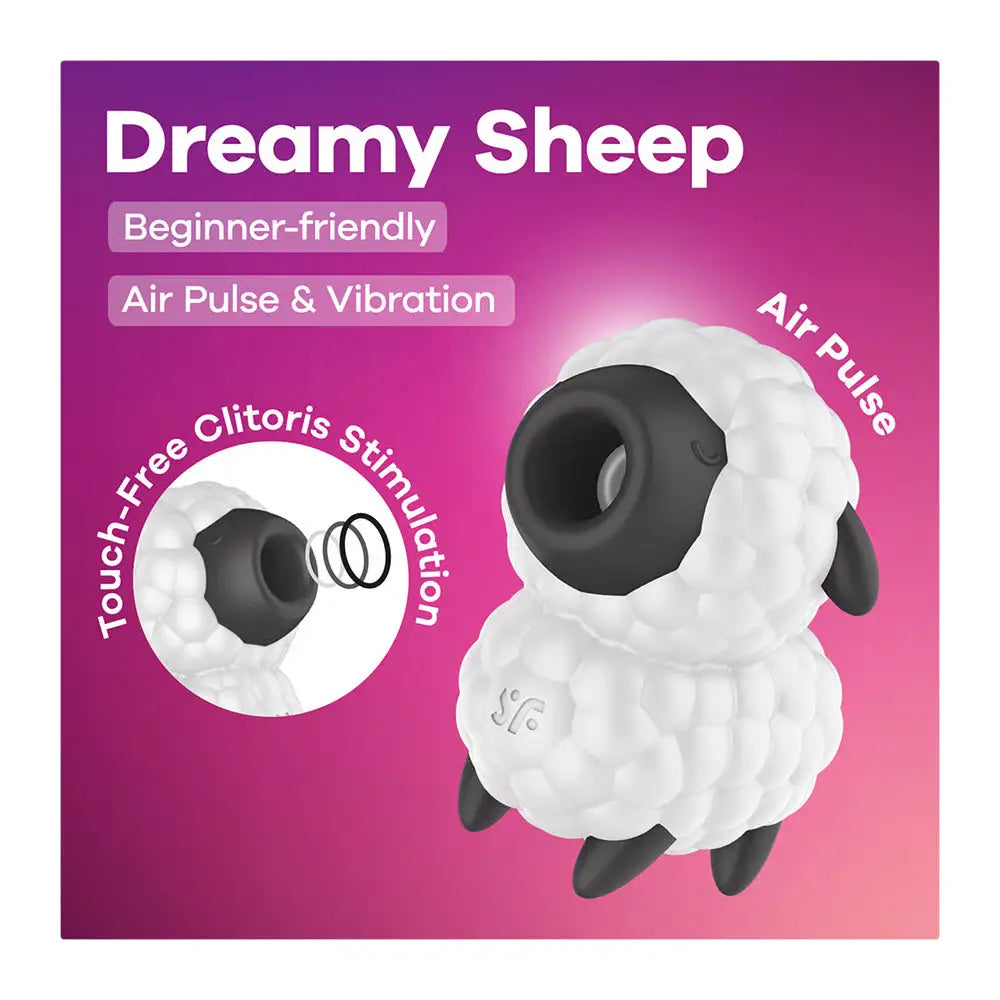 Satisfyer Dreamy Sheep Air Pulse & Vibration Toy